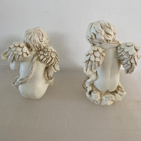 Cherub Sculptures – Set of 2 - Picture 2 of 15